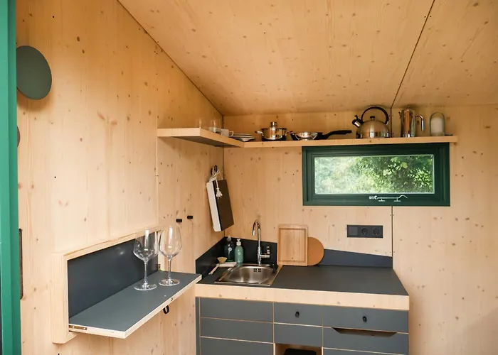 בית נופש Sleep Space 2 - Tiny Spot Suedpfalz Rülzheim